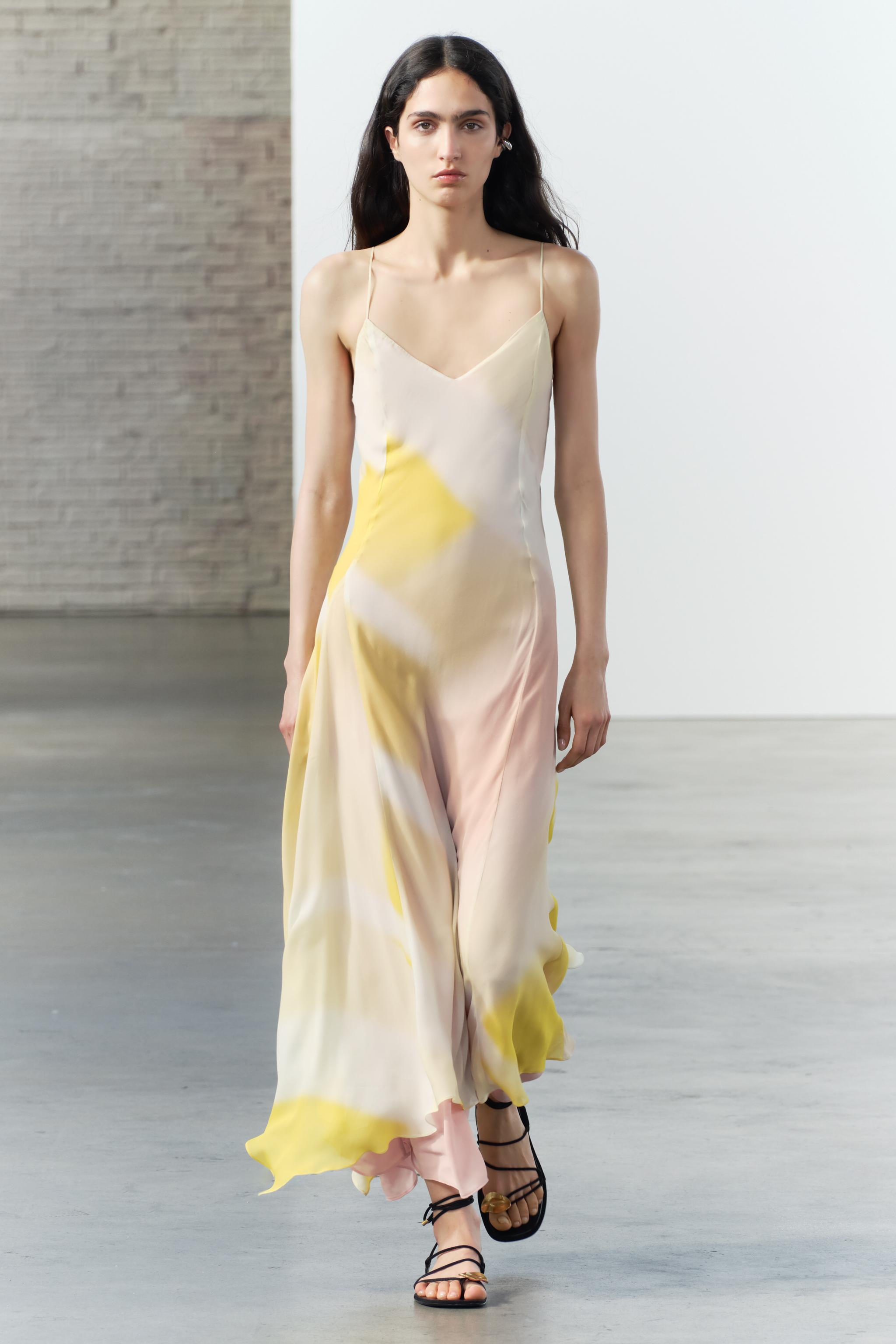 Zara kleid gelb Clearance